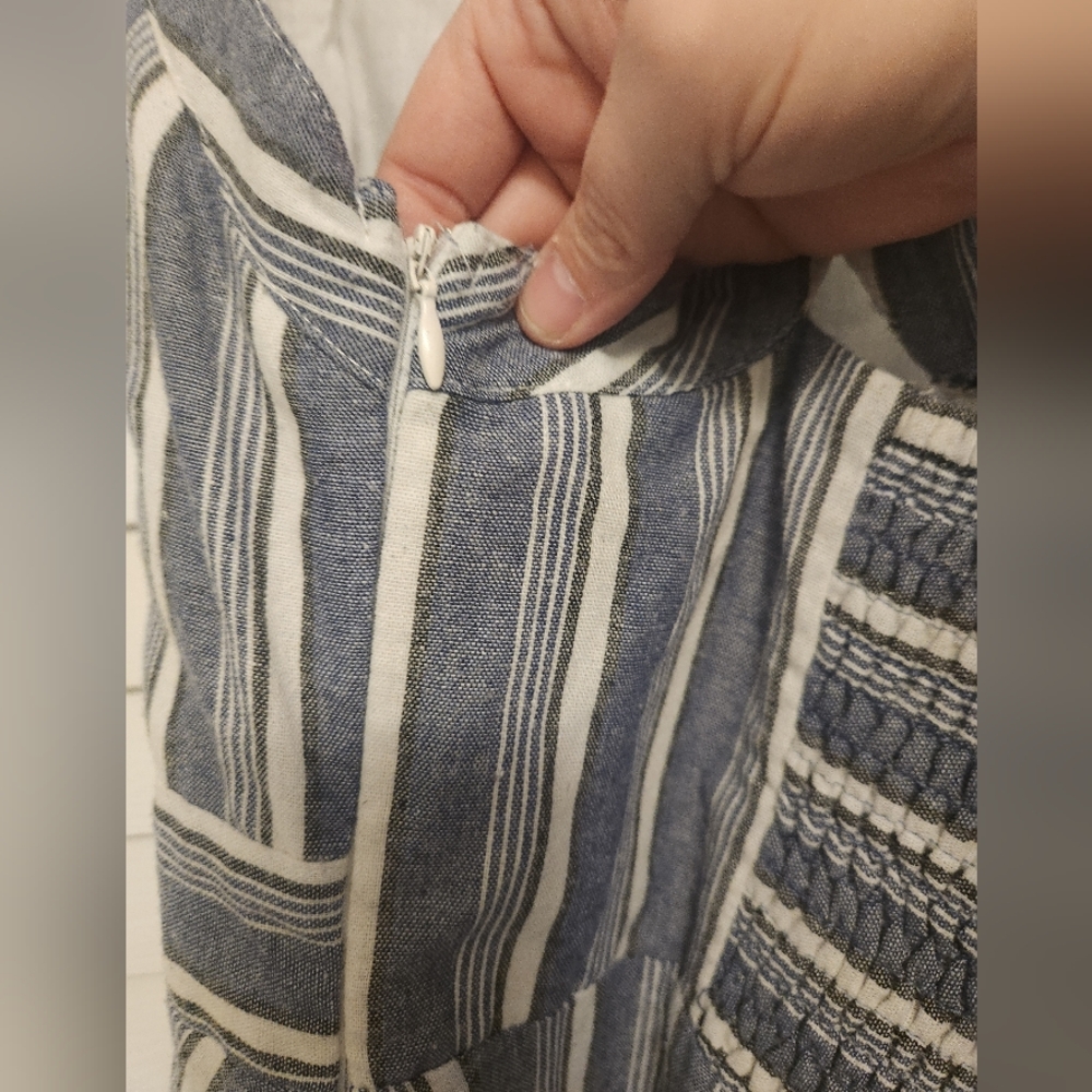 Altar'd Statr Striped Keyhole Dress Size Large - Picture 6 of 10